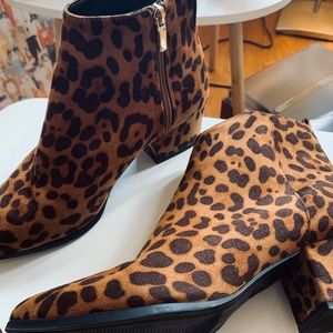 A New Day Leopard Bootie